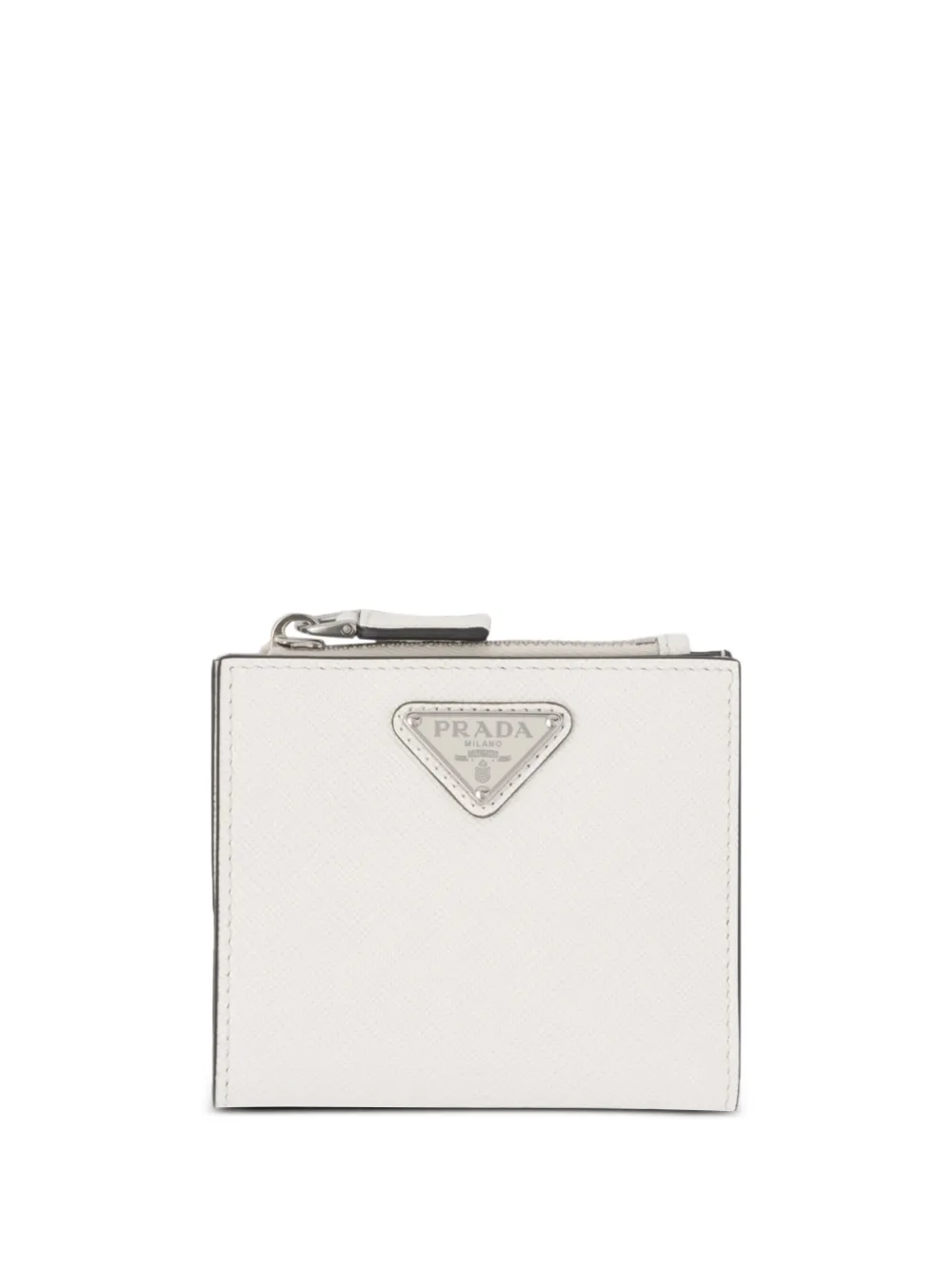 

Кошелек с логотипом Prada, белый