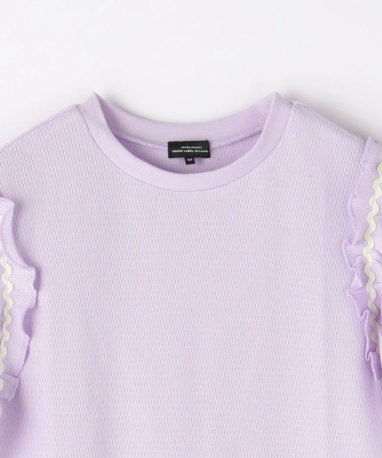 Футболка Honeycomb Waminami Tape / Детская 140-160 см United Arrows Green Label Relaxing, LILAC — фото 3