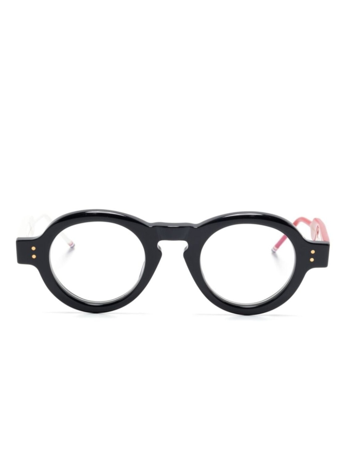 

Thom Browne Eyewear очки в круглой оправе, черный