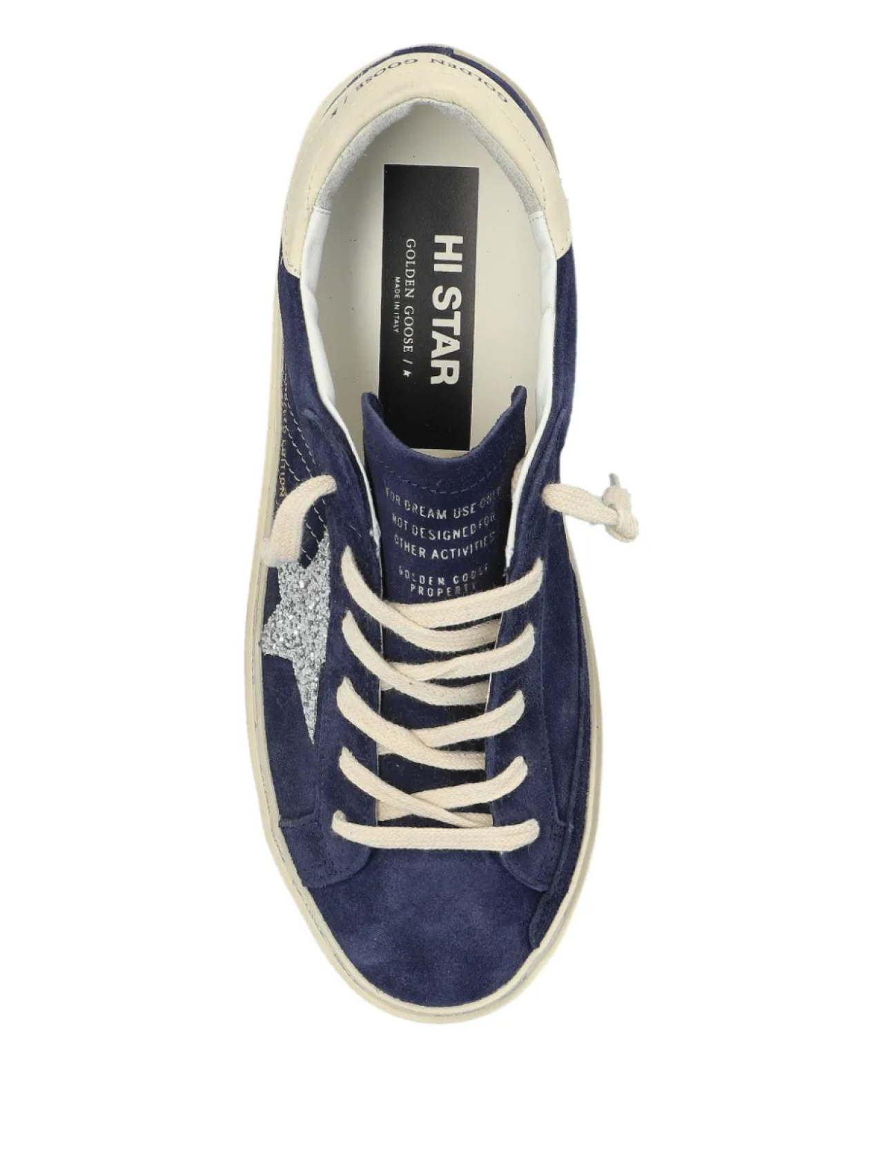 Кроссовки Golden Goose Hi Star Classic, синий — фото 4
