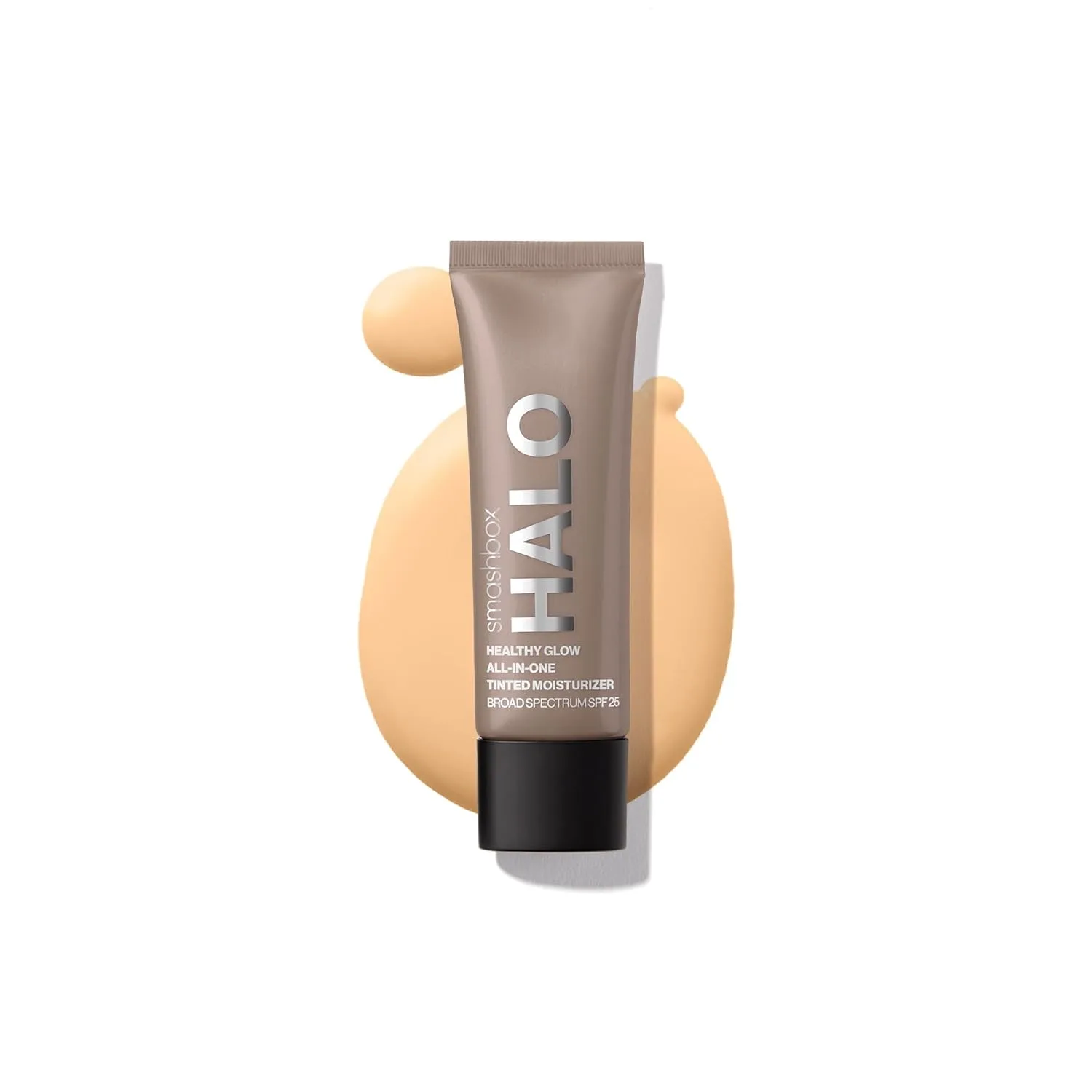 Увлажняющий тонирующий крем Smashbox Halo Healthy Glow All-In-One с SPF 25 | Увлажняющий, стойкий тонирующий крем с SPF | Гиалуроновая кислота, 04-Light (with warm undertone)