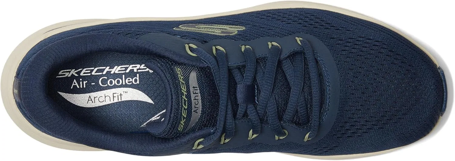 Мужские кроссовки Skechers Arch Fit 2.0 SKECHERS Sport, Navy Mesh Synthetic — фото 3