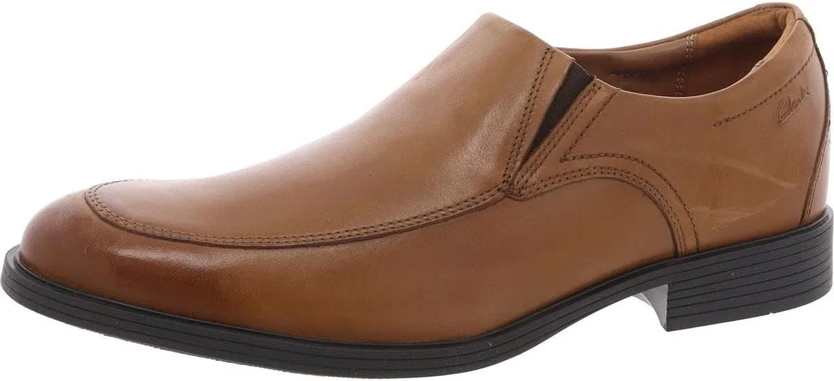 Лоферы Clarks Whiddon Step, темно-коричневая кожа