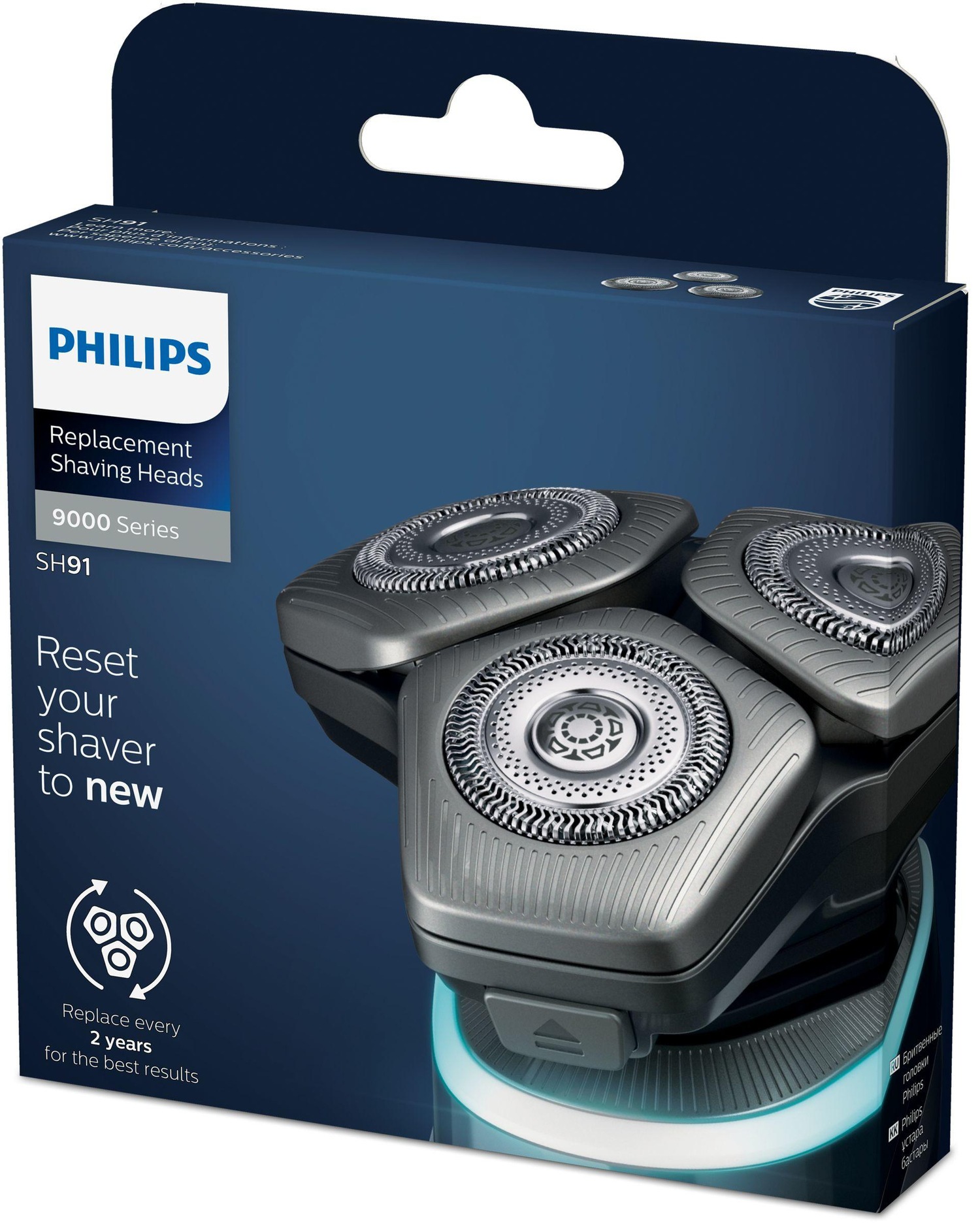 

Бритва series 9000 sh91/50 ersatzscherkopf 3er-pack Philips, количество 1 шт.