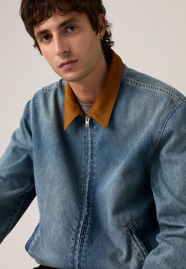 Куртка Levi'S Castro light jacket, цвет светящийся — фото 4