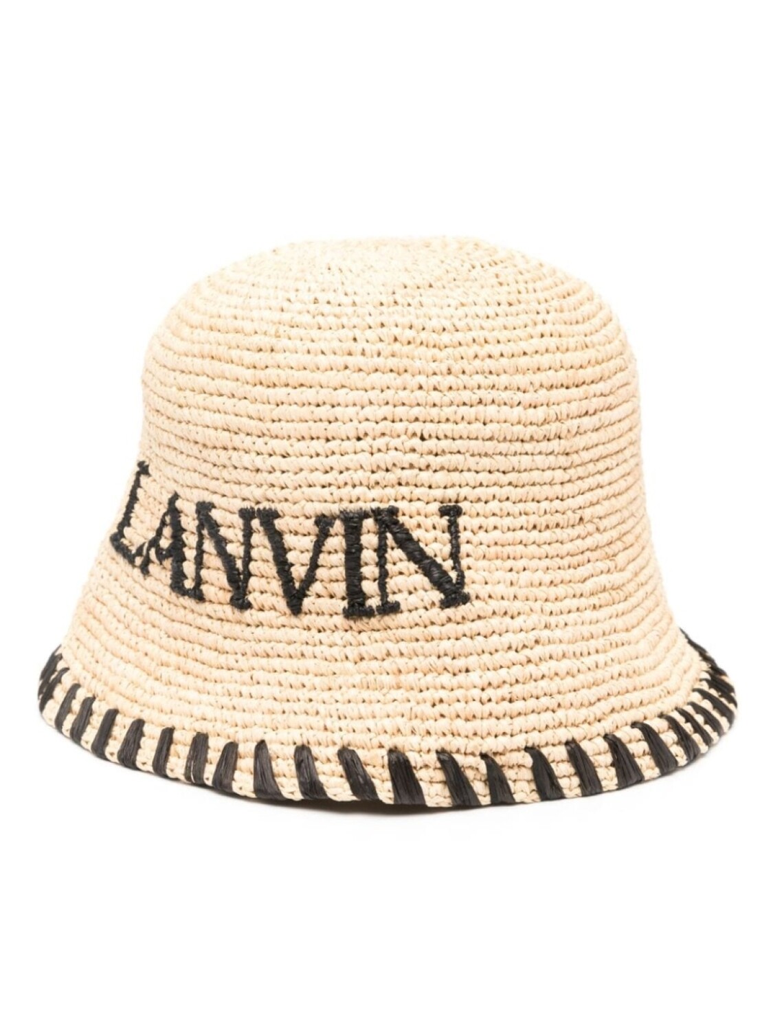 

Lanvin панама Lanvin из рафии, нейтральный цвет