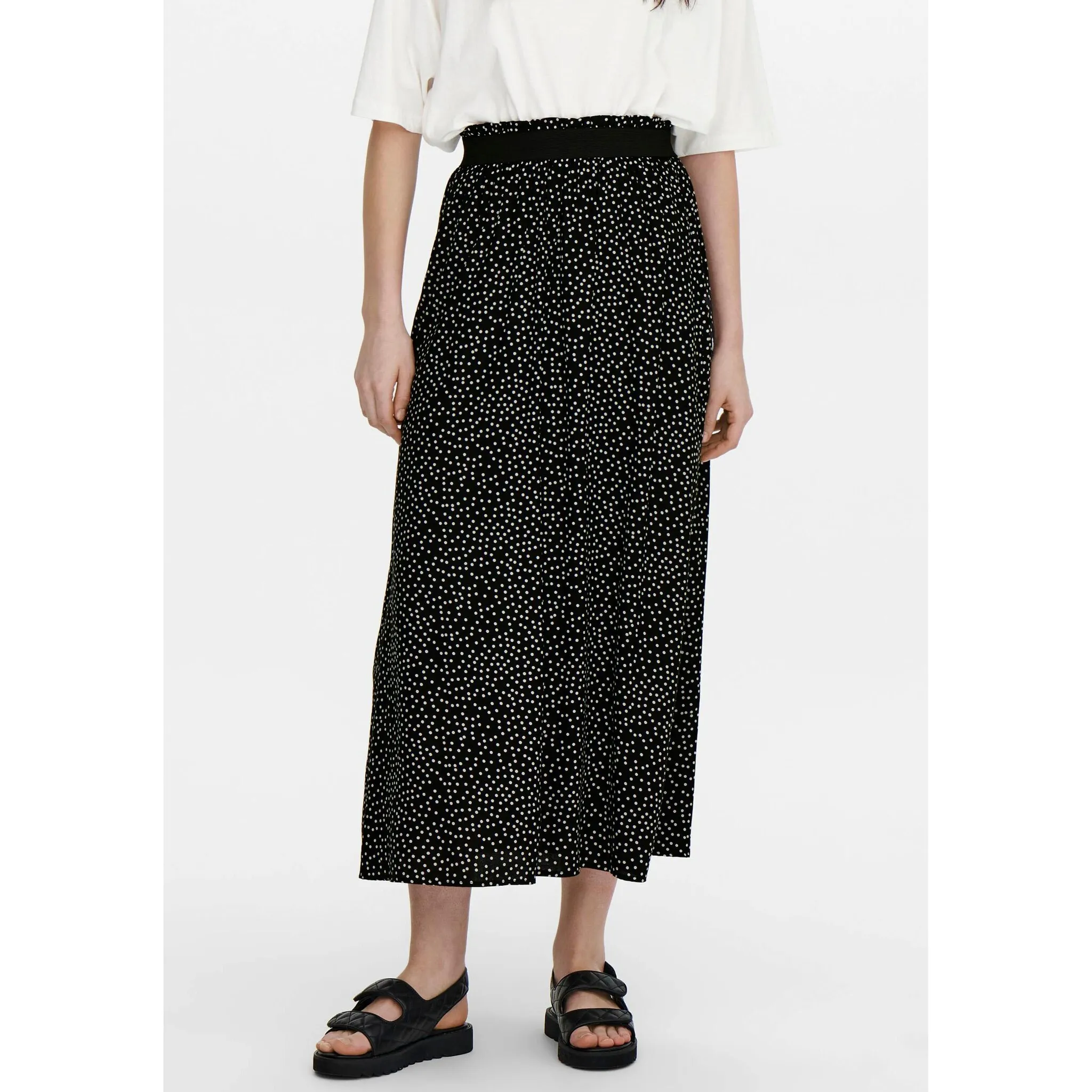 

Only юбка макси "ONLVENEDIG AOP LIFE LONG SKIRT", черный