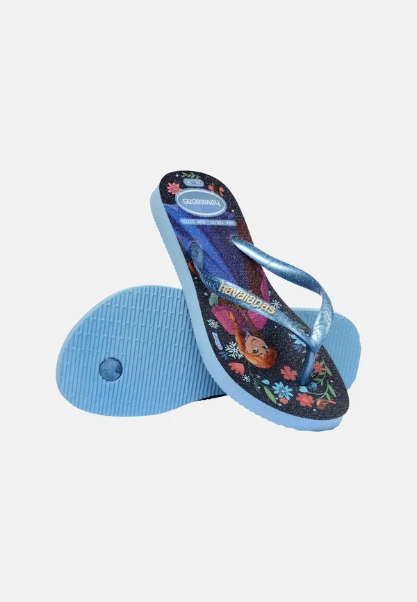Сандалии «принцесса» с т-образным ремешком Havaianas, Blue — фото 4
