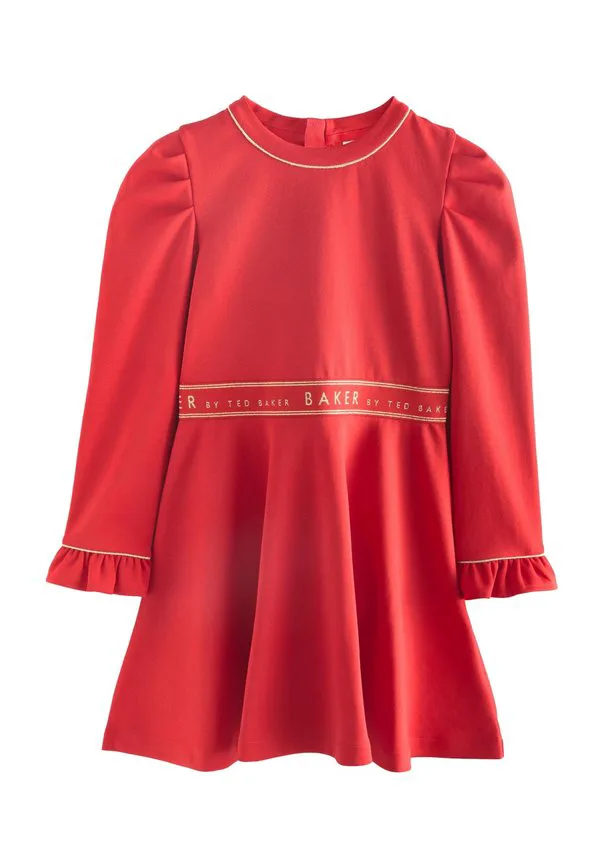 Платье из трикотажа стандартного кроя Baker By Ted Baker, Red