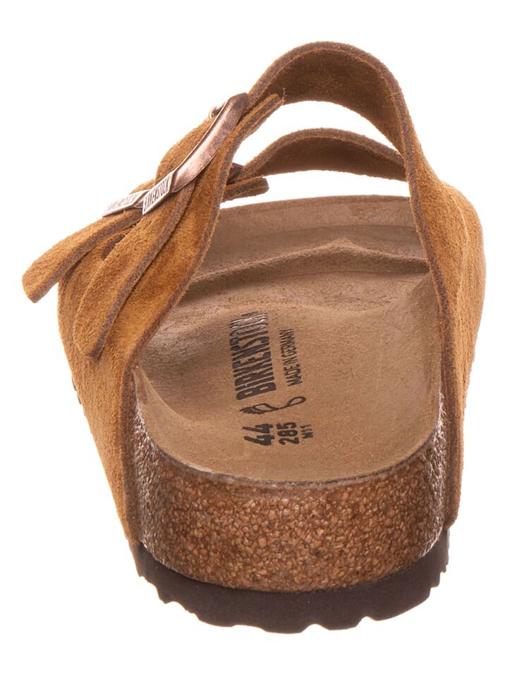 Мюли Birkenstock Leder Arizona, цвет hellbraun - weite n — фото 3