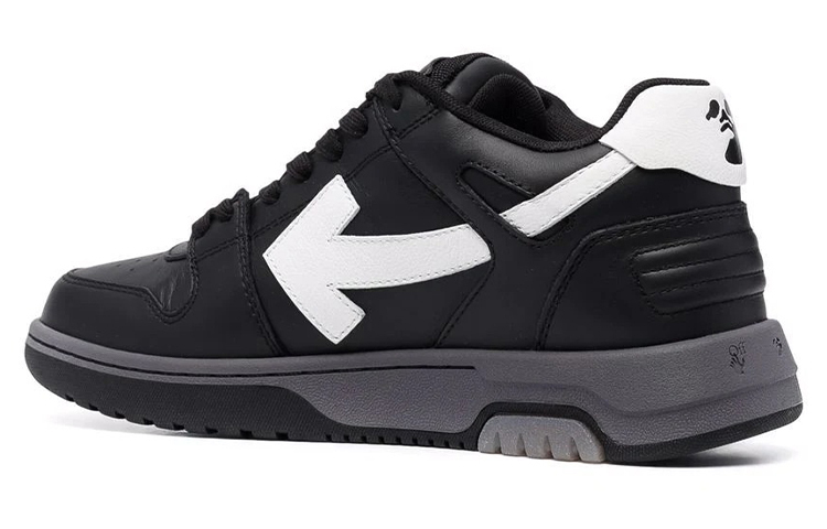 OFF-WHITE OFF WHITE низкие модные скейтбординг кроссовки женские black — фото 4
