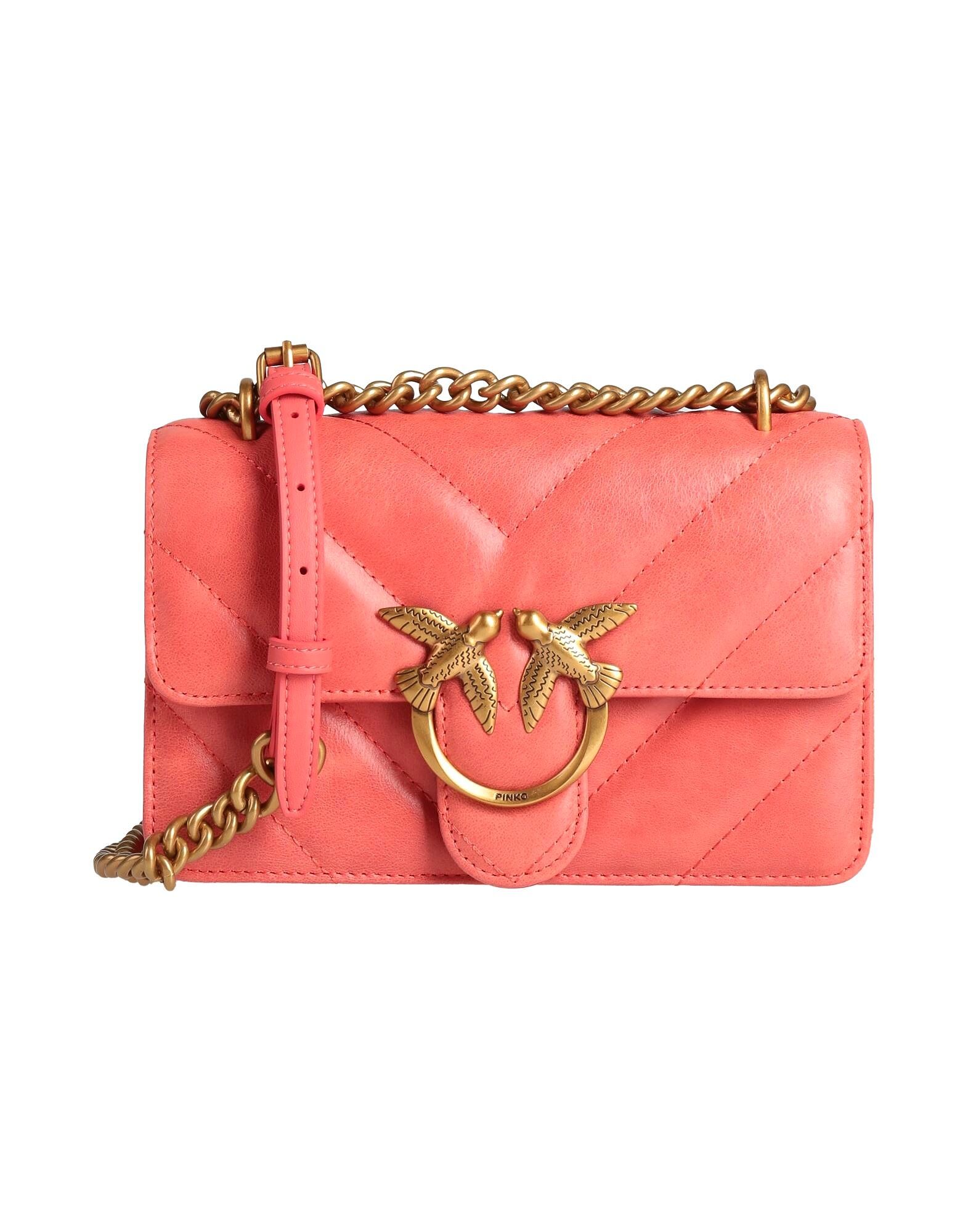 

Сумка через плечо Pinko, коралловый