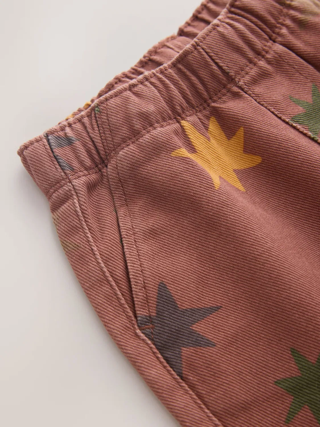Широкие брюки Next в нежно-розовом цвете — фото 3