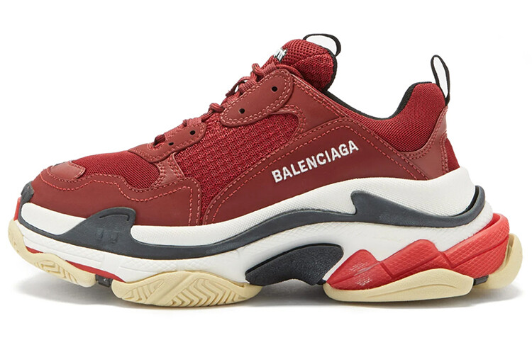 

Кроссовки Balenciaga Triple S Burgundy Red Sole