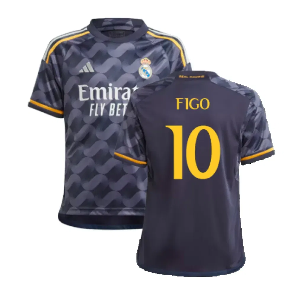 Футболка Реал Мадрид 2023/24 Figo 10 Real Madrid, темно-синий