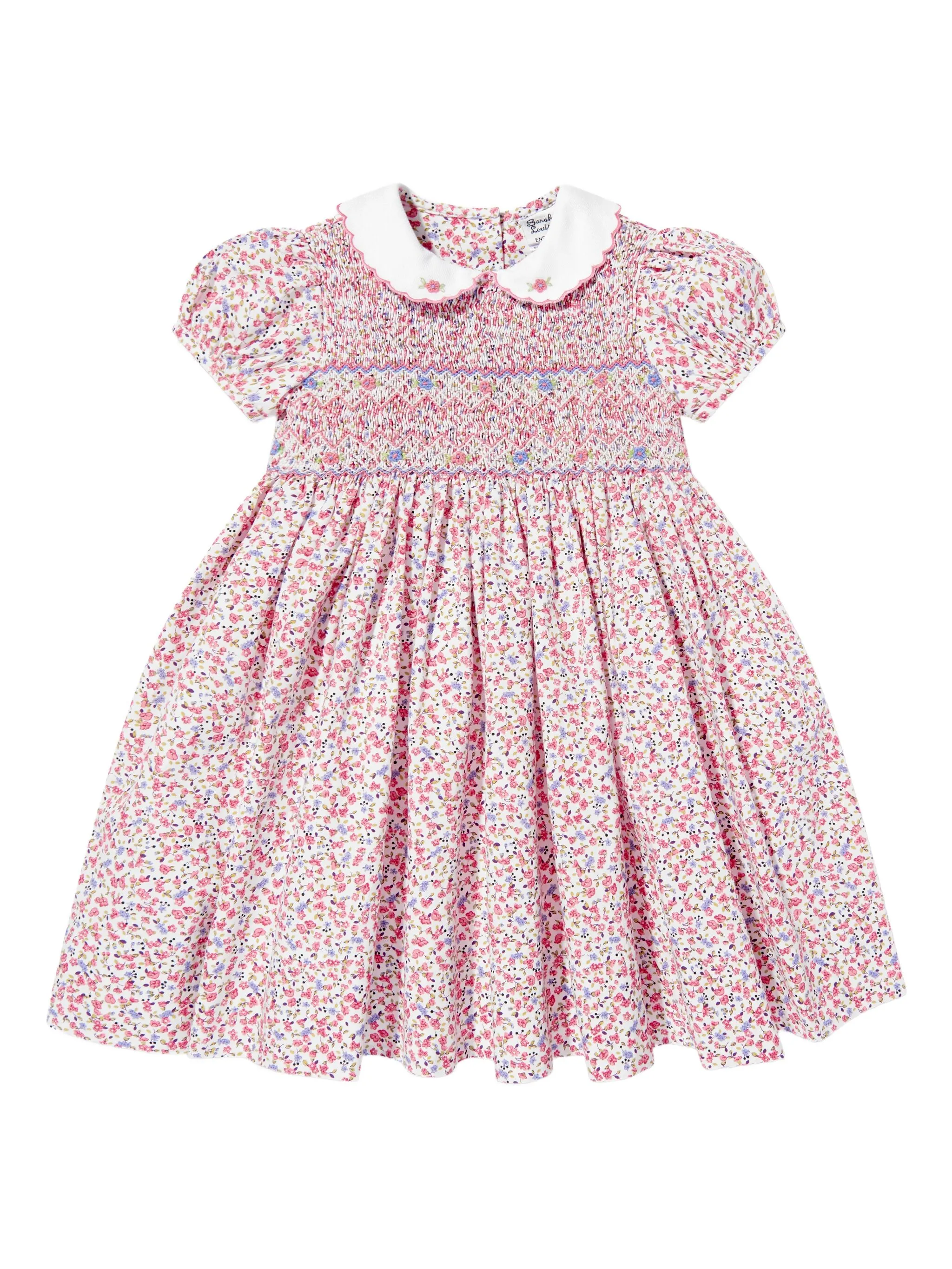 

Платье с цветочным узором Sarah Louise, розовый