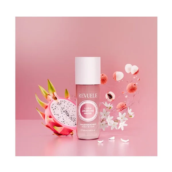 Спрей для тела и волос REVUELE Lush Jasmine Muse 150 мл — фото 3