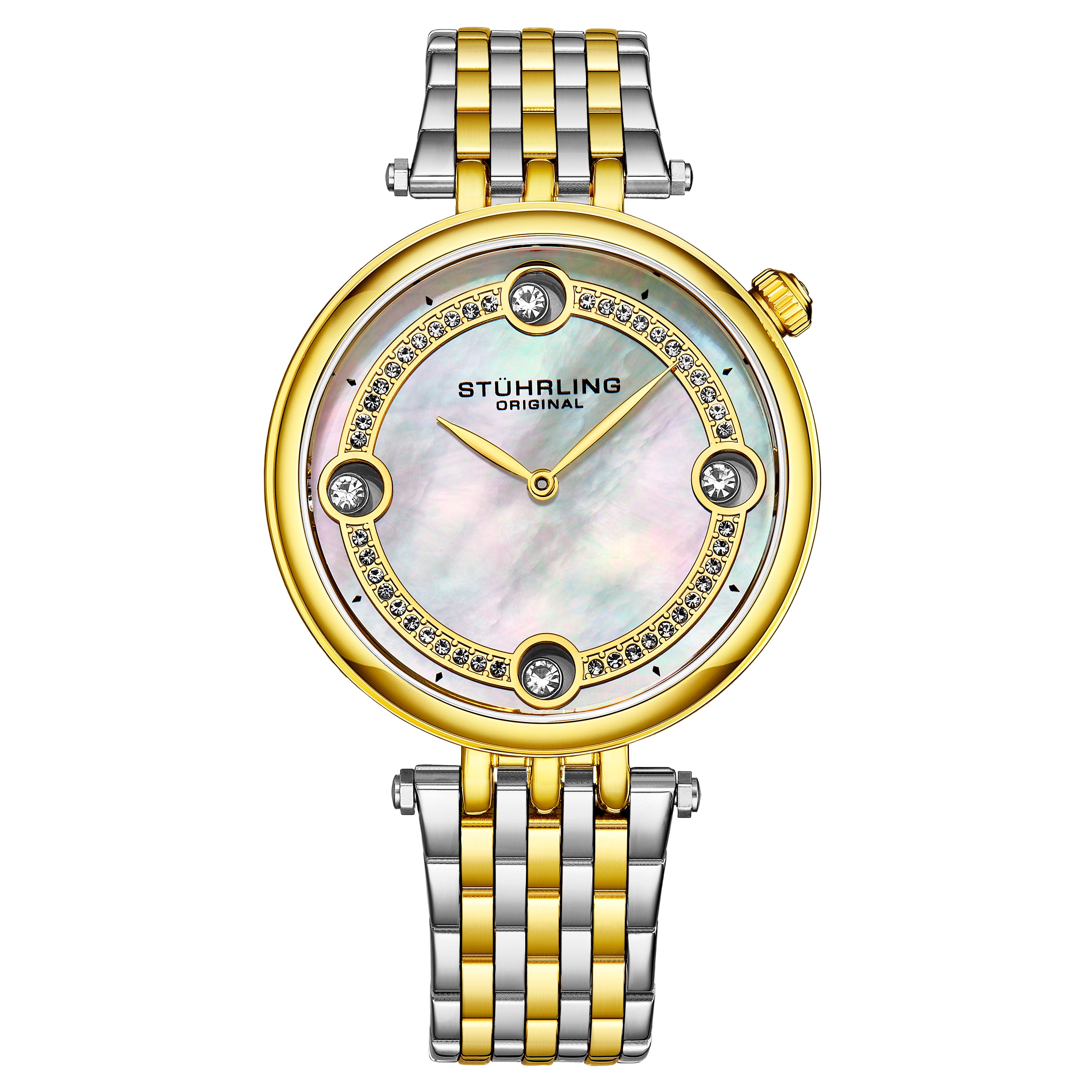 

Часы женские Stuhrling Original, серебряный/золотой