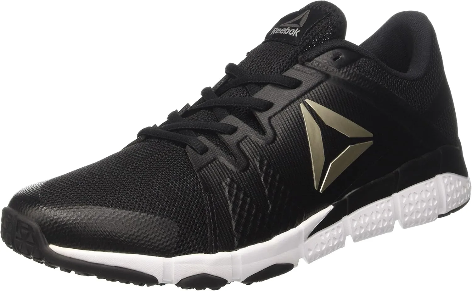 Мужские кроссовки Reebok Trainflex для игр во время беременности, белый/черный/серый