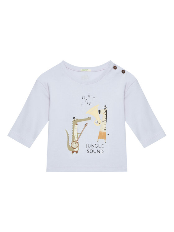 

Блузка обычного кроя 3I9WA105Q United Colors Of Benetton, синий