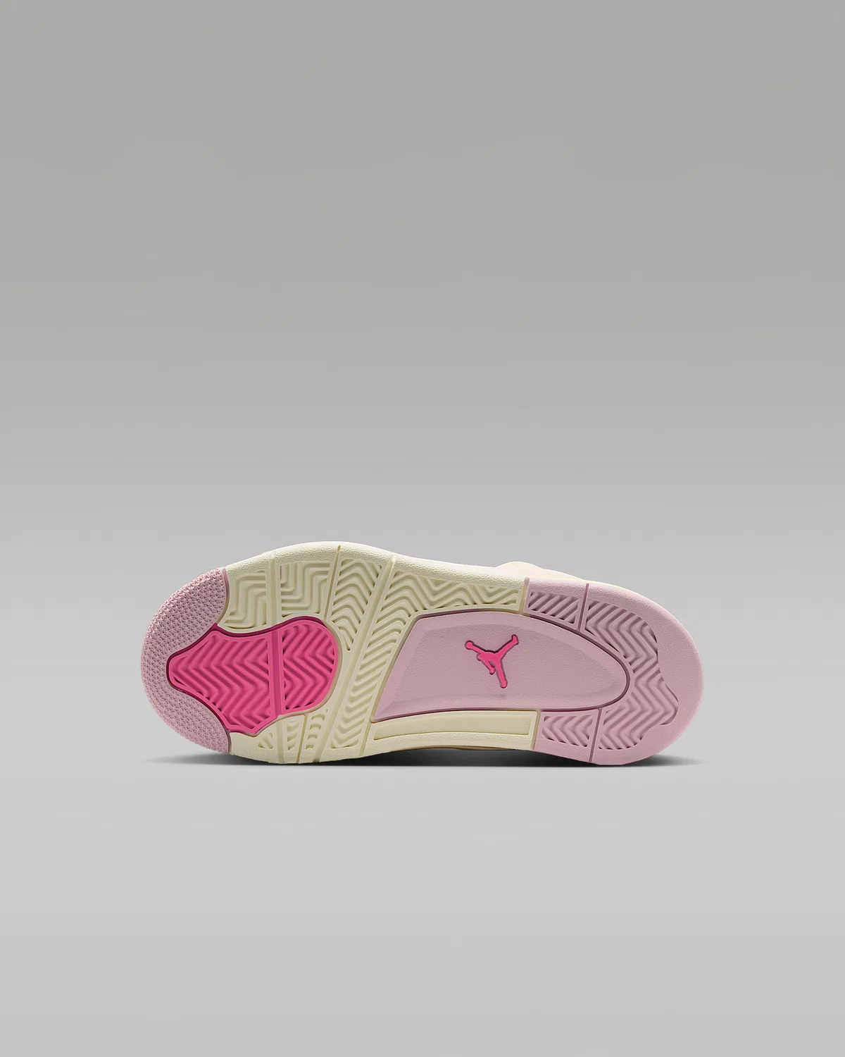 Детские кроссовки Jordan 4 Retro "Pearl Pink and Iced Carmine", Pearl Pink/Coconut Milk/Muslin/Iced Carmine — фото 2