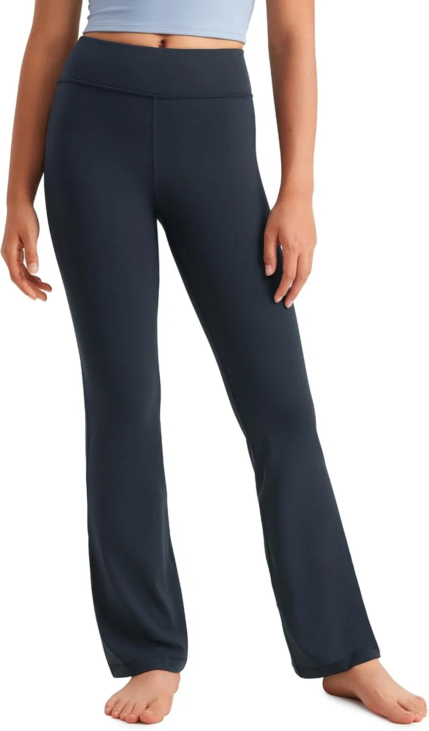 Леггинсы для девочек CRZ YOGA Butterluxe с высокой талией, flare, True Navy