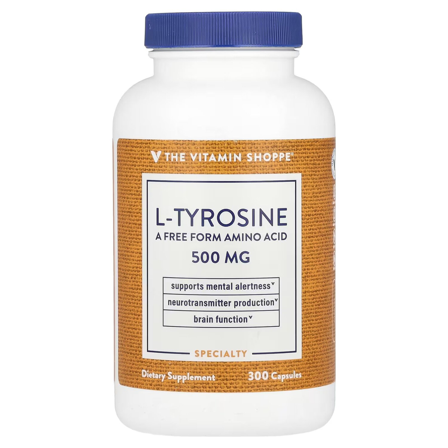 

L-тирозин, 500 мг, 300 капсул The Vitamin Shoppe