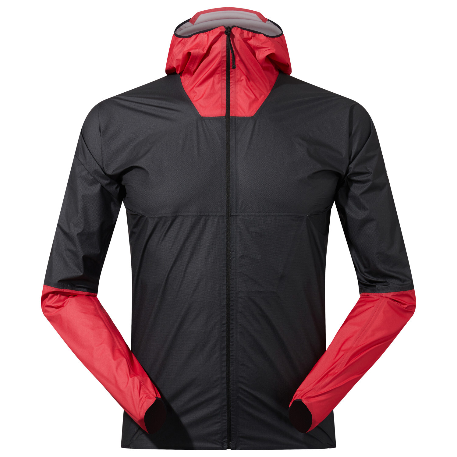 

Дождевик Berghaus MTN Guide Hyper Light, цвет Jet Black/Goji Berry