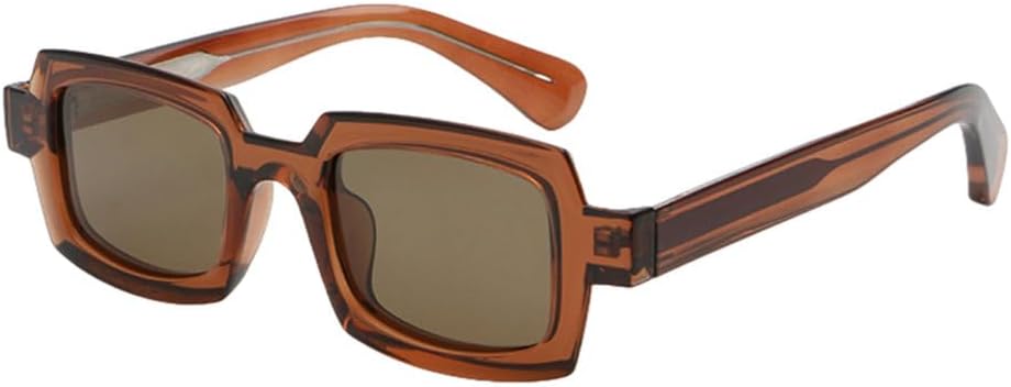 

Солнцезащитные очки MUTYNE в ретро-стиле, квадратная оправа, для мужчин, солнцезащитные очки из ацетата для женщин, защита от УФ-излучения UV400, черные и зеленые, Brown