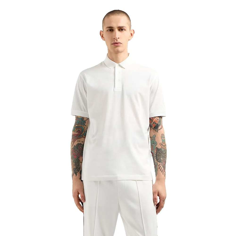 

Поло с коротким рукавом Armani Exchange XM000329_AF10364, белый