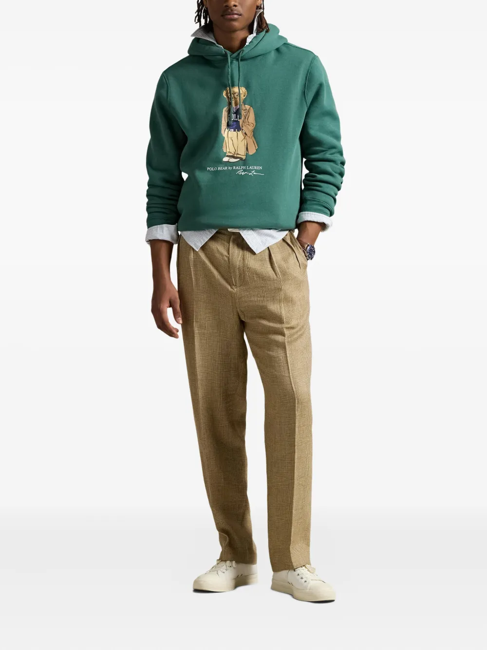 Худи Polo Bear POLO RALPH LAUREN, зеленый — фото 2