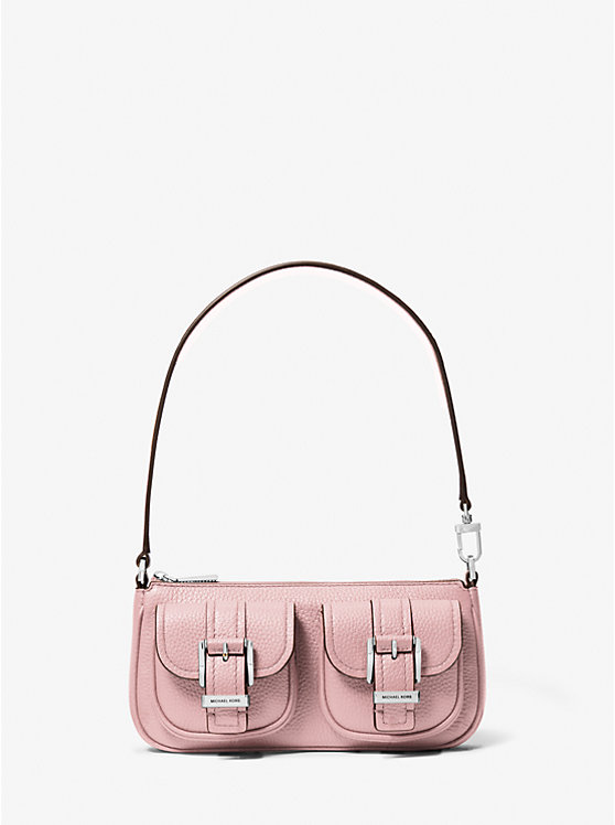 

Маленькая сумочка Zoe из шагреневой кожи Michael Kors, розовый