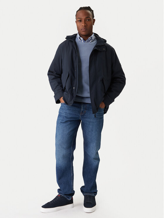 Демисезонная куртка regular fit MW0MW42563 Tommy Hilfiger, синий — фото 2