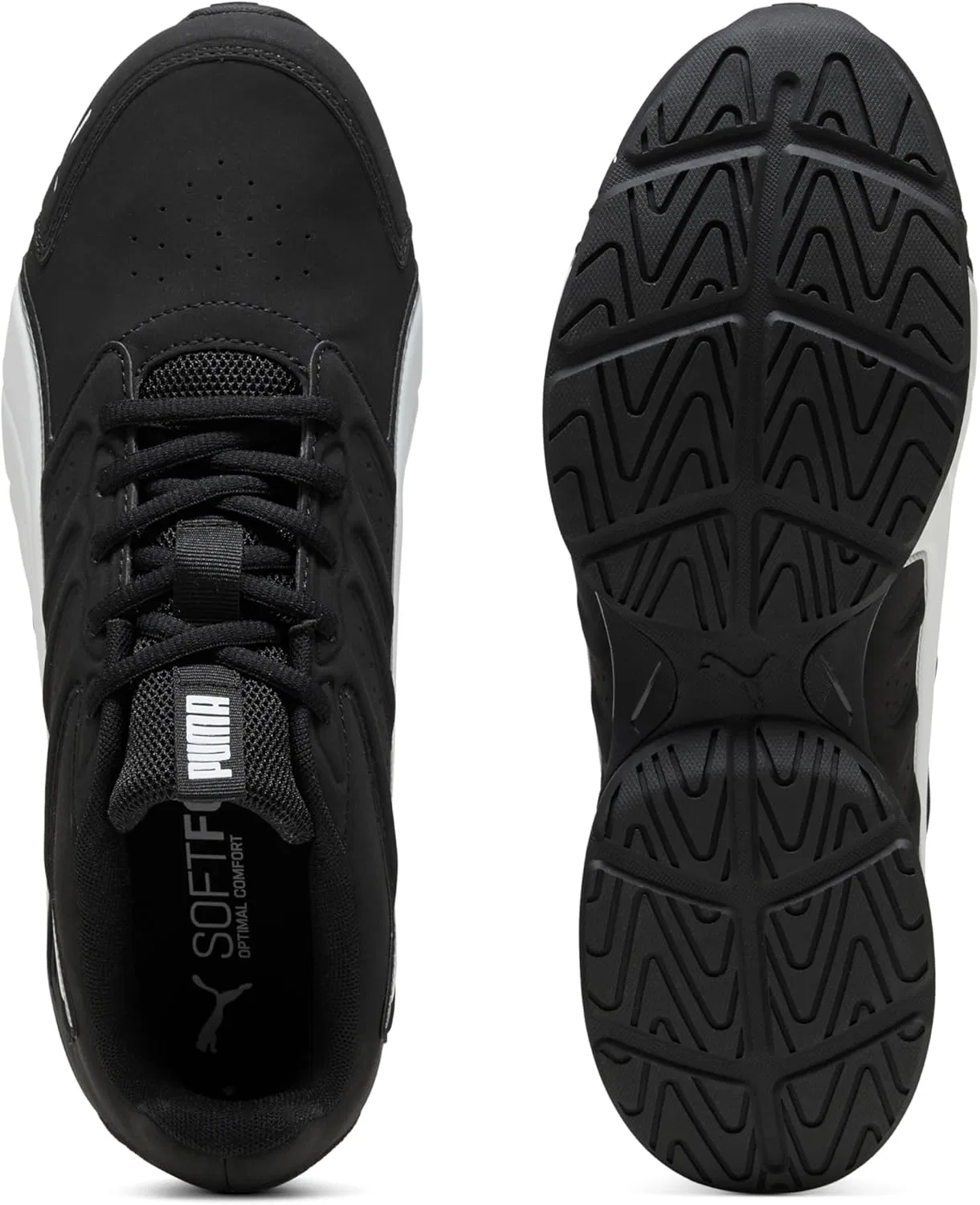 Мужские кроссовки Puma Electro SL 313092-01, черно-серые — фото 4