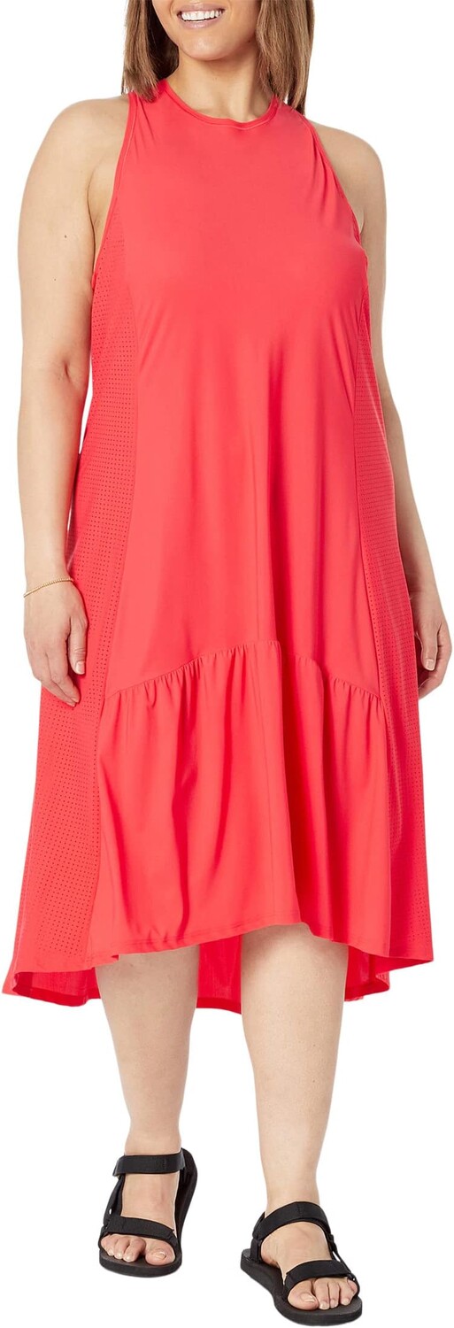 

Платье Sweaty Betty Explorer Ace Midi Dress, цвет Tulip Red