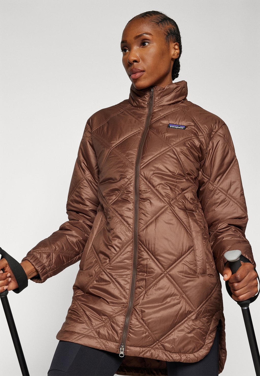 

Зимнее пальто PINE BANK INSULATED Patagonia, коричневый
