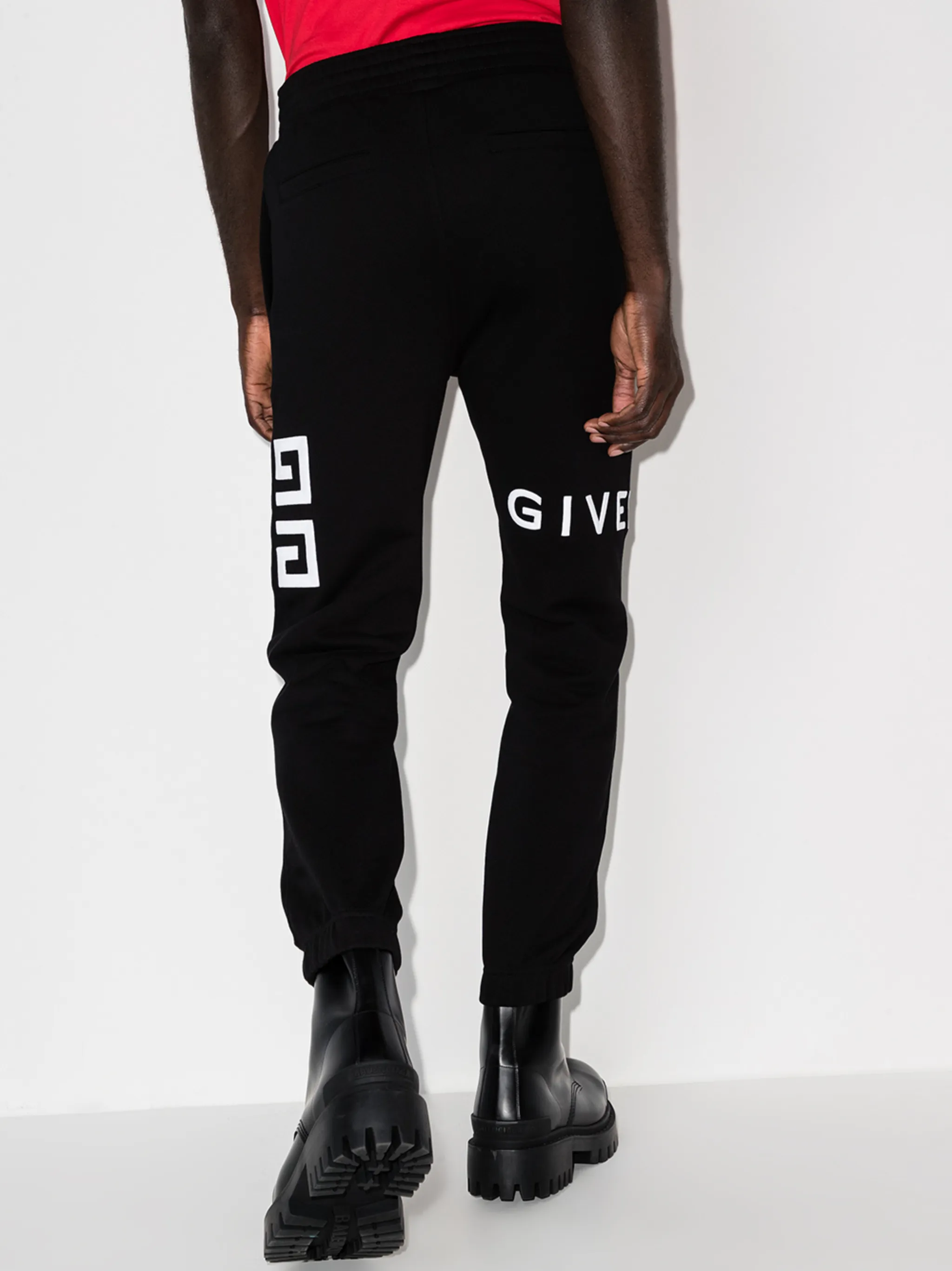 Спортивные брюки с логотипом 4G Givenchy, черный — фото 3