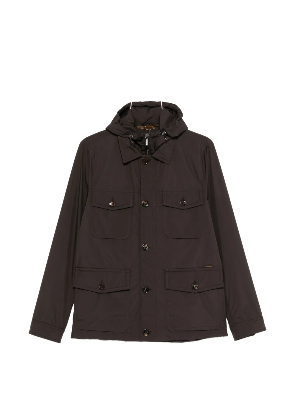 

Куртка с капюшоном на пуговицах Moorer, коричневый