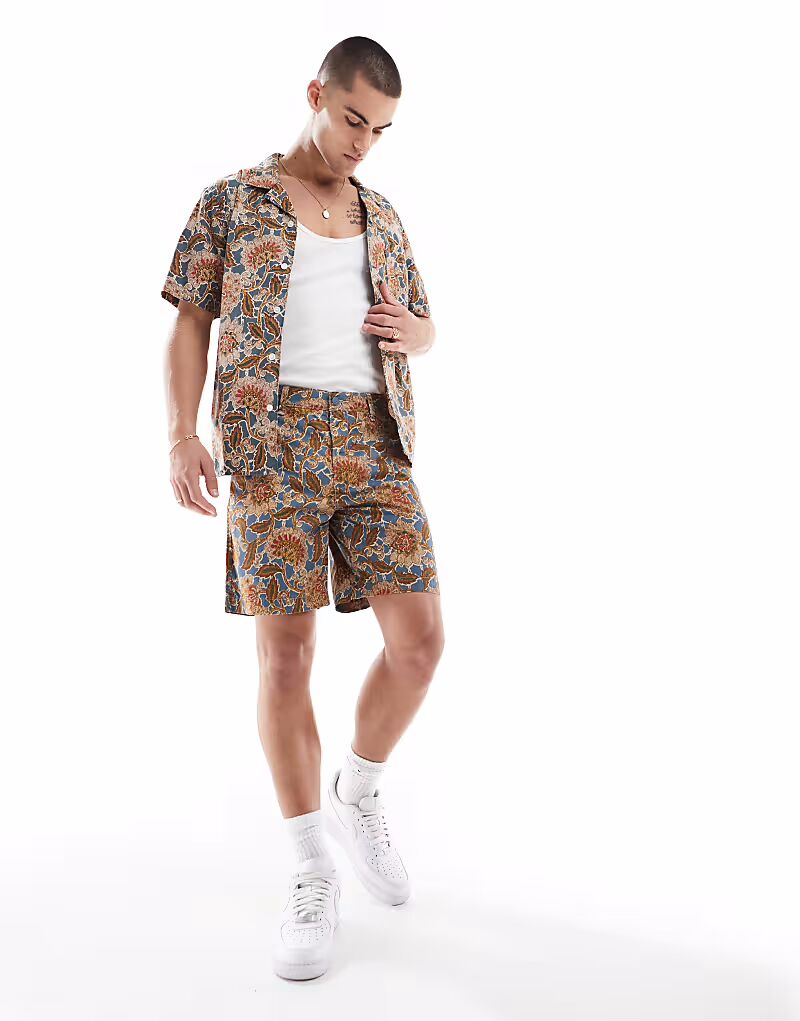 

Levi's XX Authentic свободные шорты чинос из твила с цветочным принтом