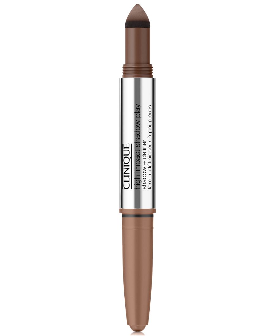 

Тени для век High Impact Shadow Play Shadow + Definer, 0,14 унции Clinique, цвет double latte