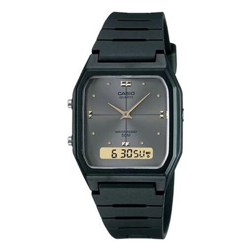 

Часы CASIO Quartz Waterproof Mens Black Analog/Digital Combo, черный