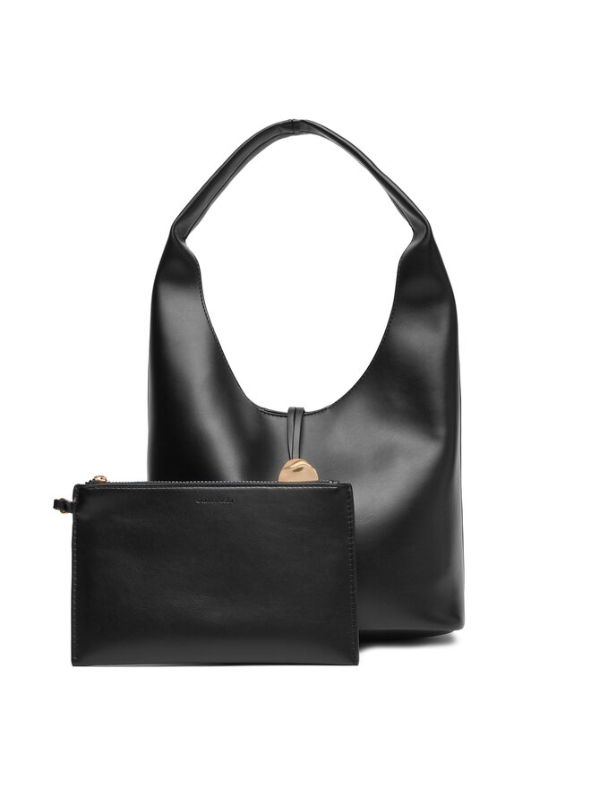 

Сумка Stone Lock Slouchy Small Shoulde LV04K3176G Calvin Klein Jeans, черный