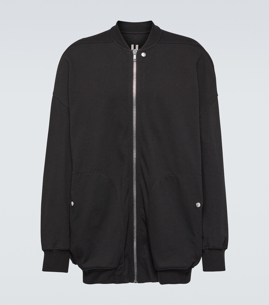 

Куртка jumbo peter flight с потертостями из хлопка Rick Owens, черный