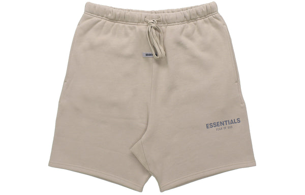 Шорты fw20 sweat shorts 'olive' Fear Of God Essentials, зеленый — фото 2