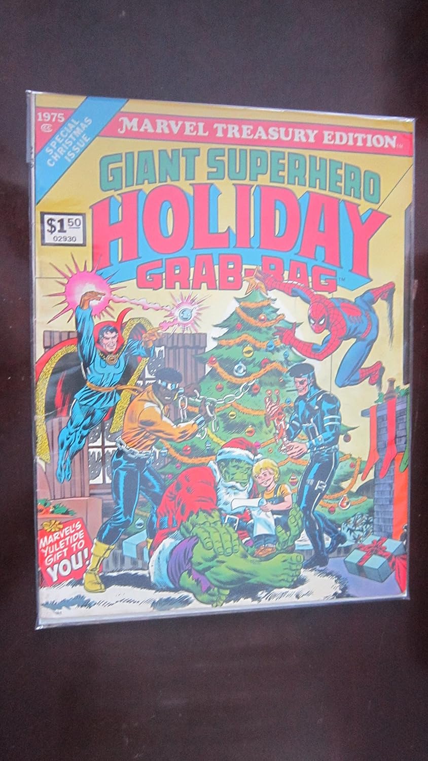 

Marvel Treasury Edition #8 , Featuring Giant Superhero Holiday Grab-Bag (Marvel)