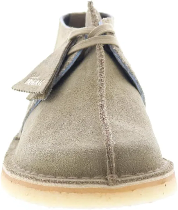 Мужские ботинки Clarks Desert Trek, темно-оливковый — фото 2