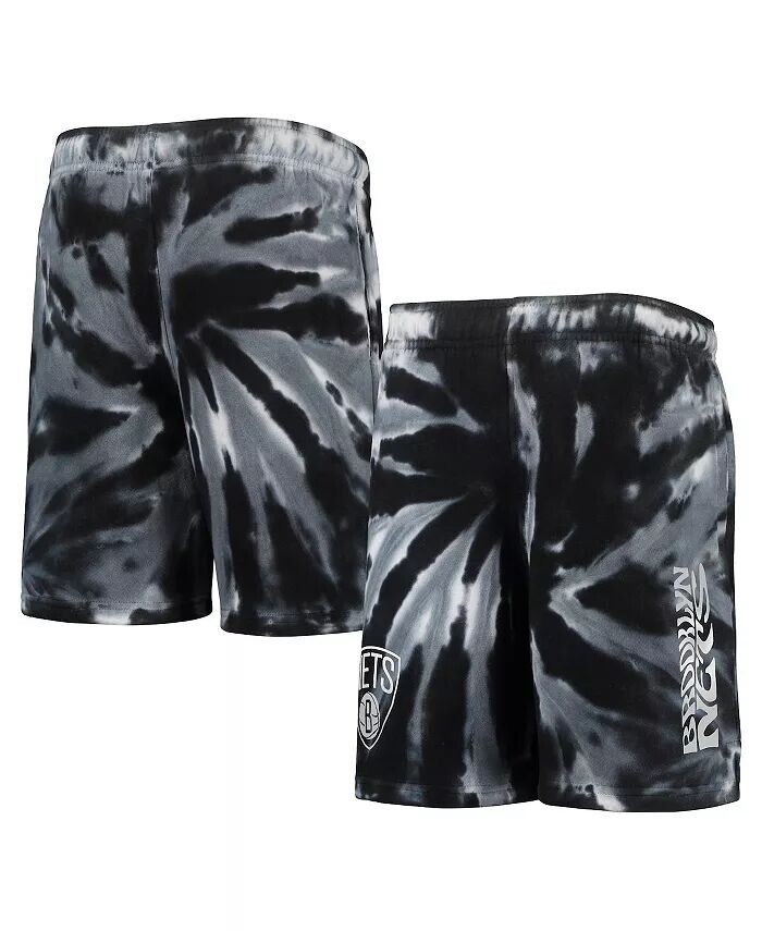 

Черные шорты Big Boys Brooklyn Nets Santa Monica с принтом тай-дай Outerstuff