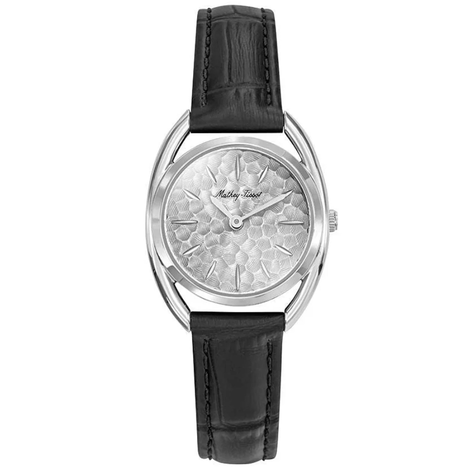 

Женские часы Mathey Tissot Saphira с серебристым циферблатом, серебряный