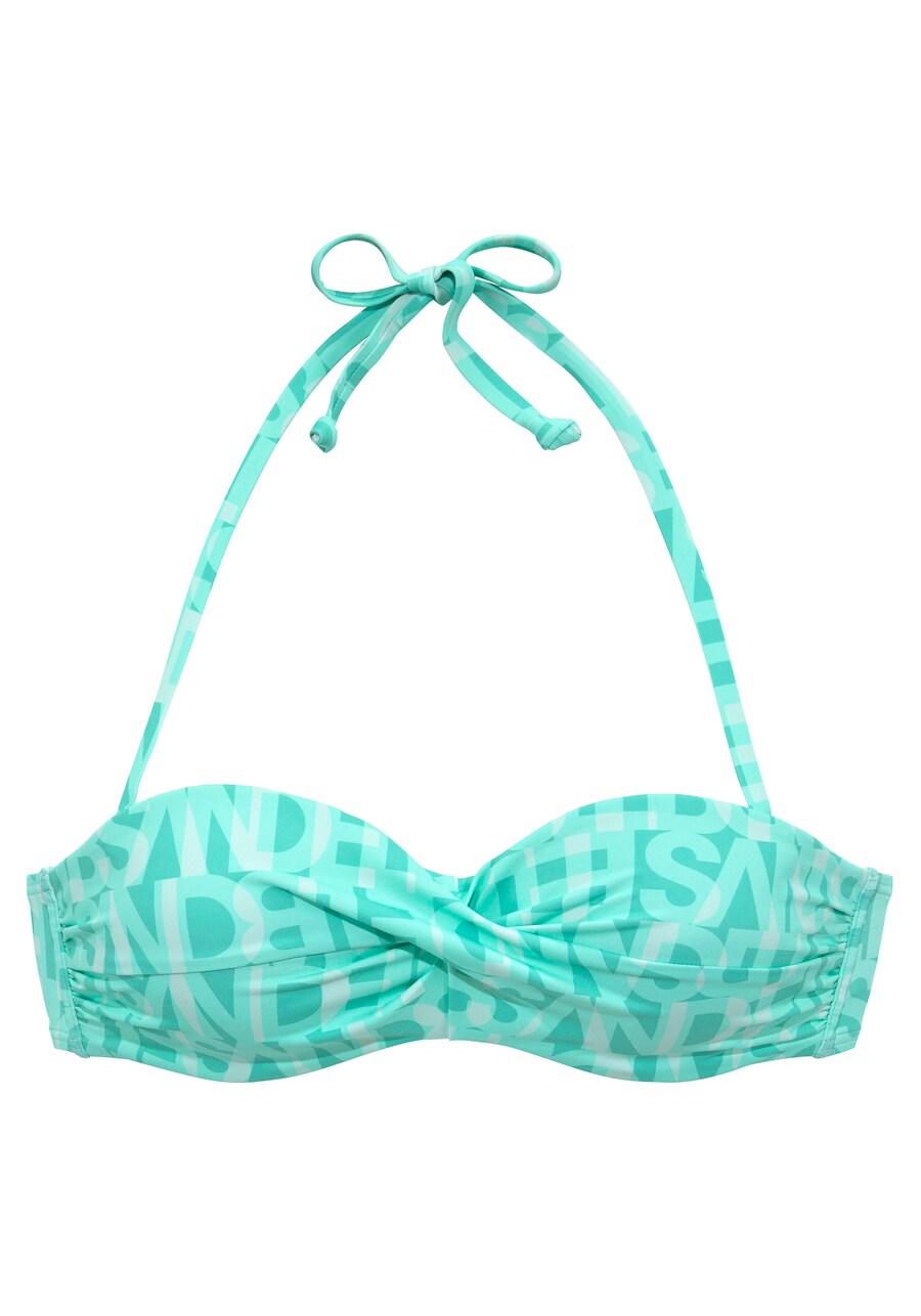 

Верх бикини на косточках Elbsand Bandeau Bikini Top, цвет mint/jade