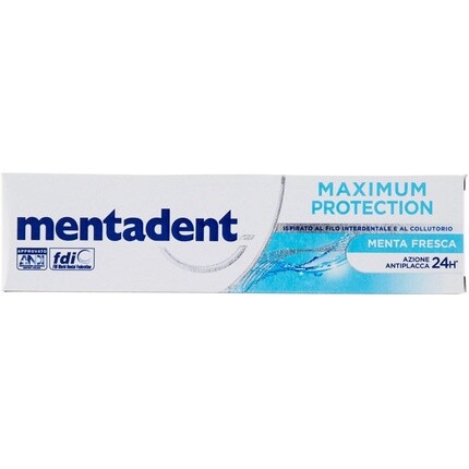 

Зубная паста Menta Fresca с максимальной защитой, 75 мл, Mentadent